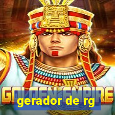 gerador de rg